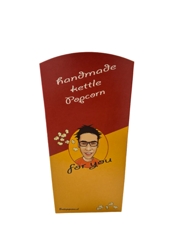 MisterFunFood popcorn beker klein v 0832 uitgesneden